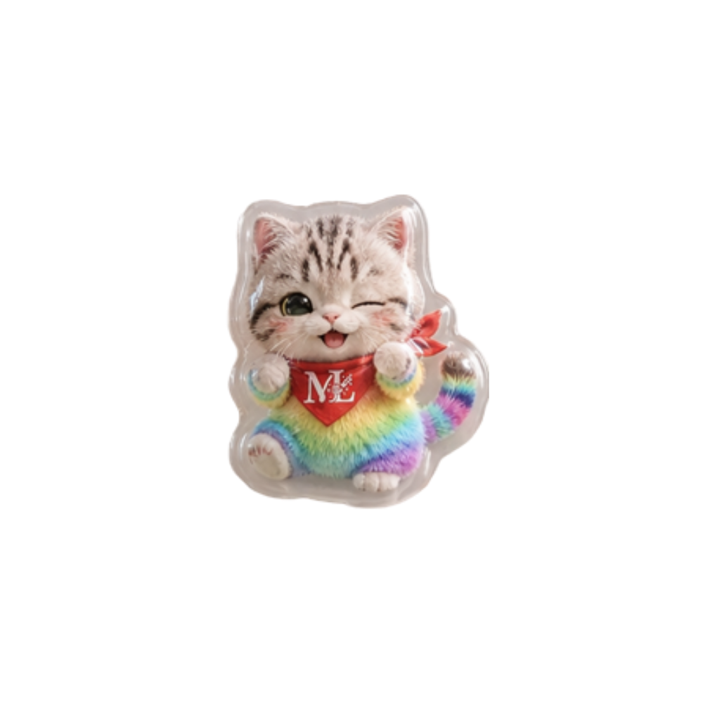 こねこのイラスト（制作中の作品のイメージ）